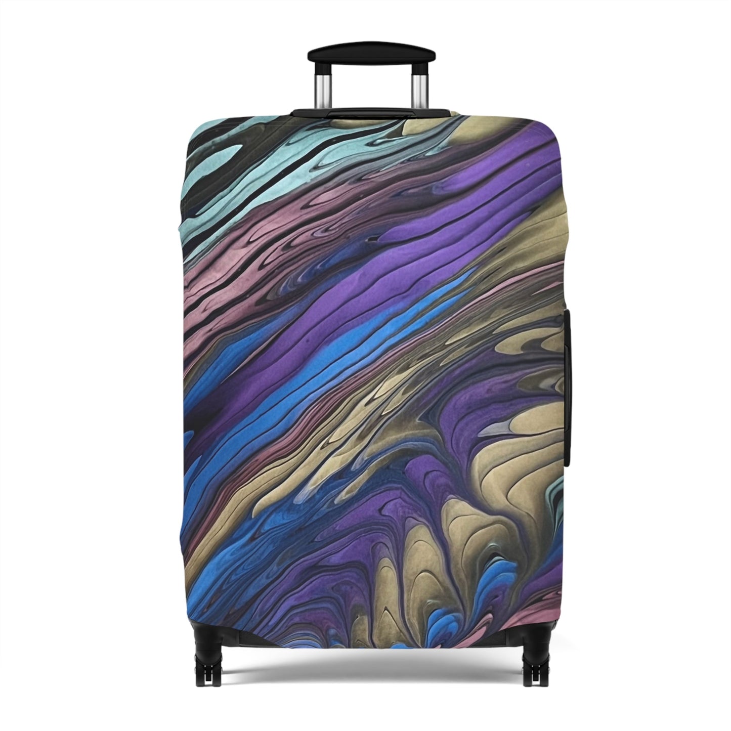 Custom Carry On Suitcase/Luggage Cover - Birdsong Lane Art