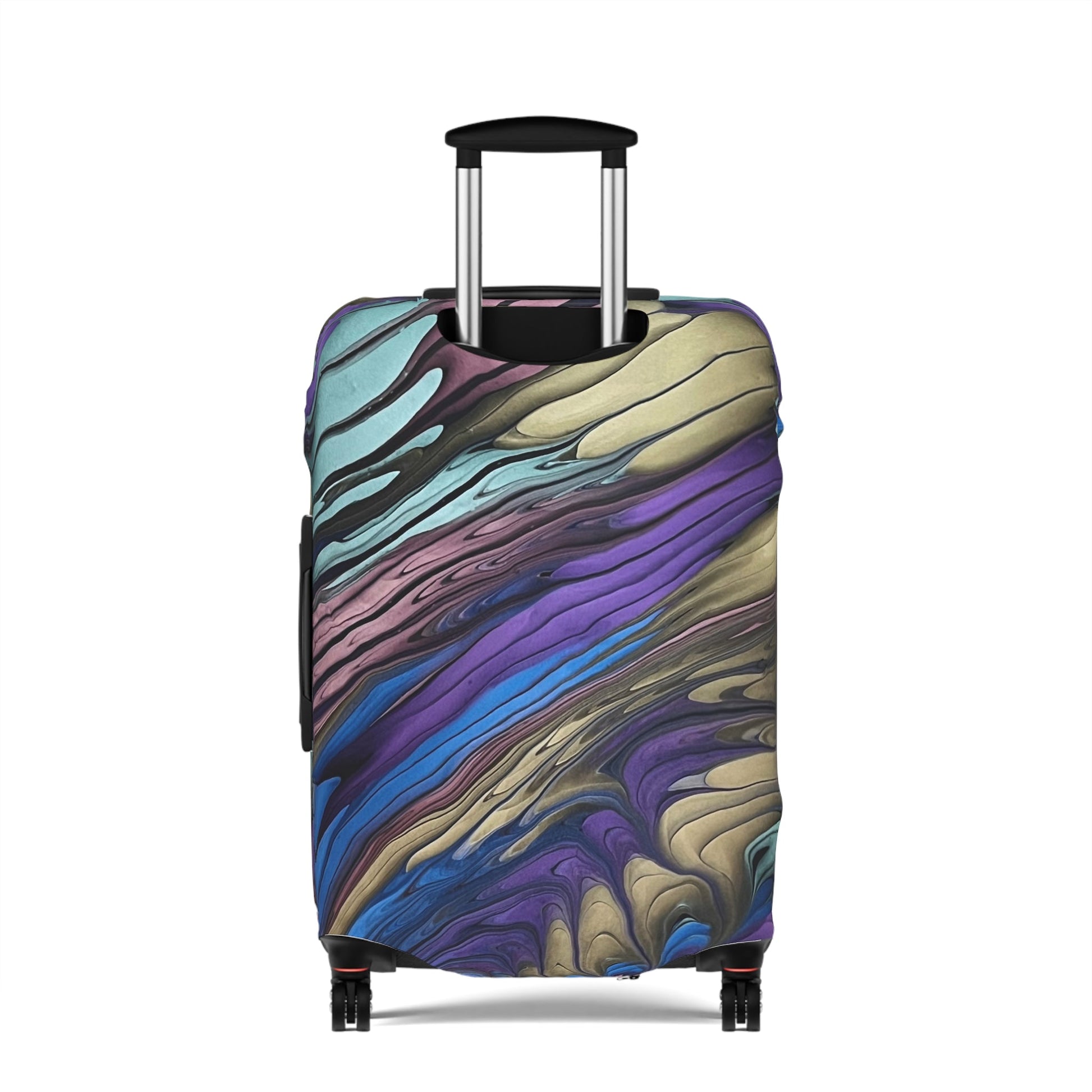 Custom Carry On Suitcase/Luggage Cover - Birdsong Lane Art