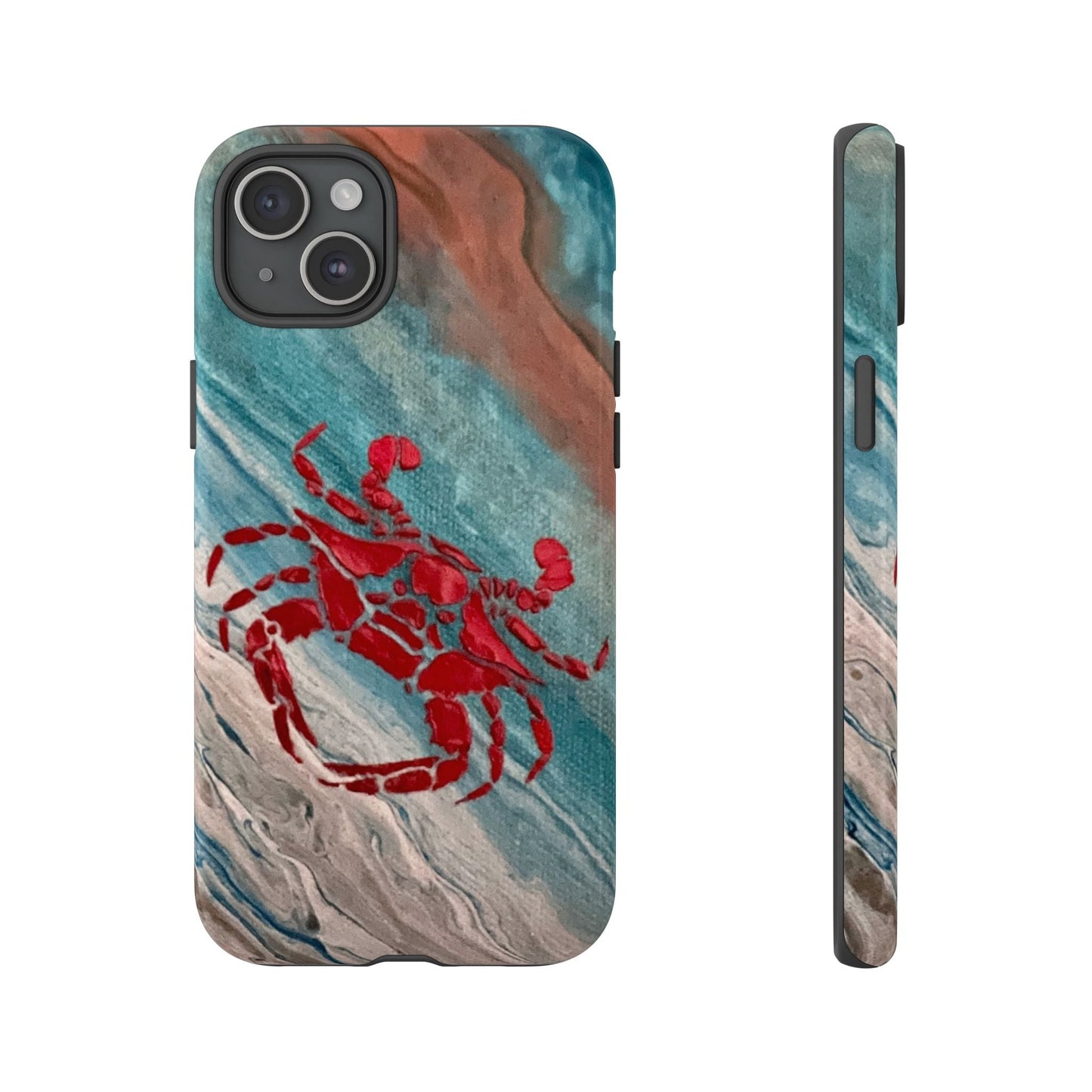 Feeling Crabby Phone Case for iPhone and Samsung - Birdsong Lane Art