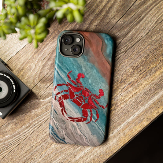 Feeling Crabby Phone Case for iPhone and Samsung - Birdsong Lane Art