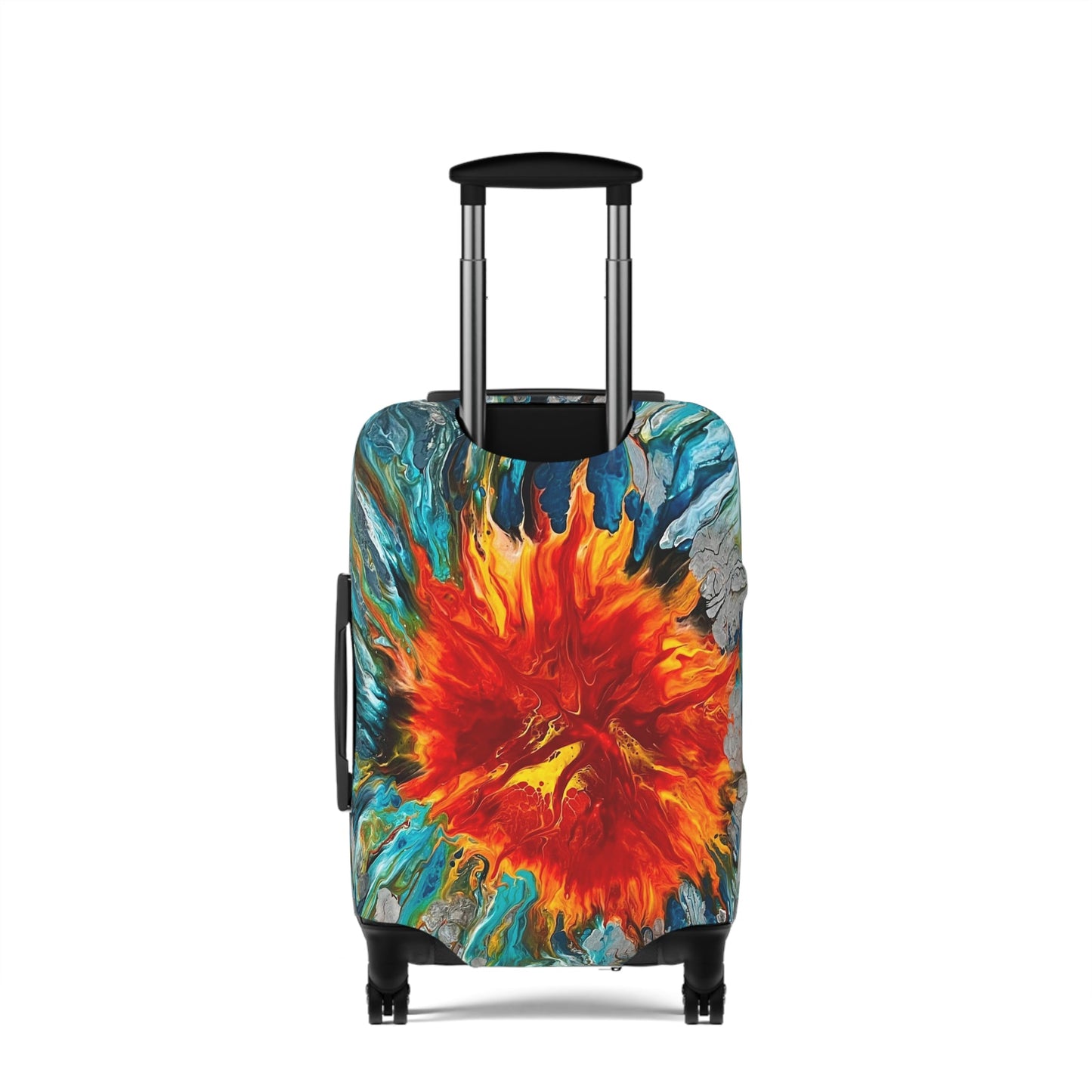 Fire and Water Individualized Carry On Suitcase/Luggage Cover - Birdsong Lane Art