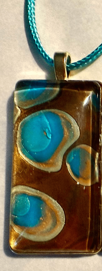 Handmade Rectangle Pendant Necklaces - Birdsong Lane Art