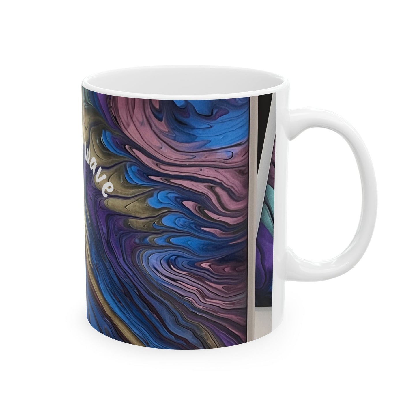 Ready to Ride Today's Wave Ceramic Coffee/Tea Mug - Birdsong Lane Art