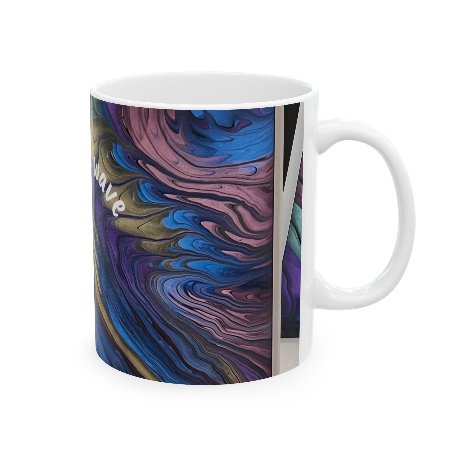 Ready to Ride Today's Wave Ceramic Coffee/Tea Mug - Birdsong Lane Art