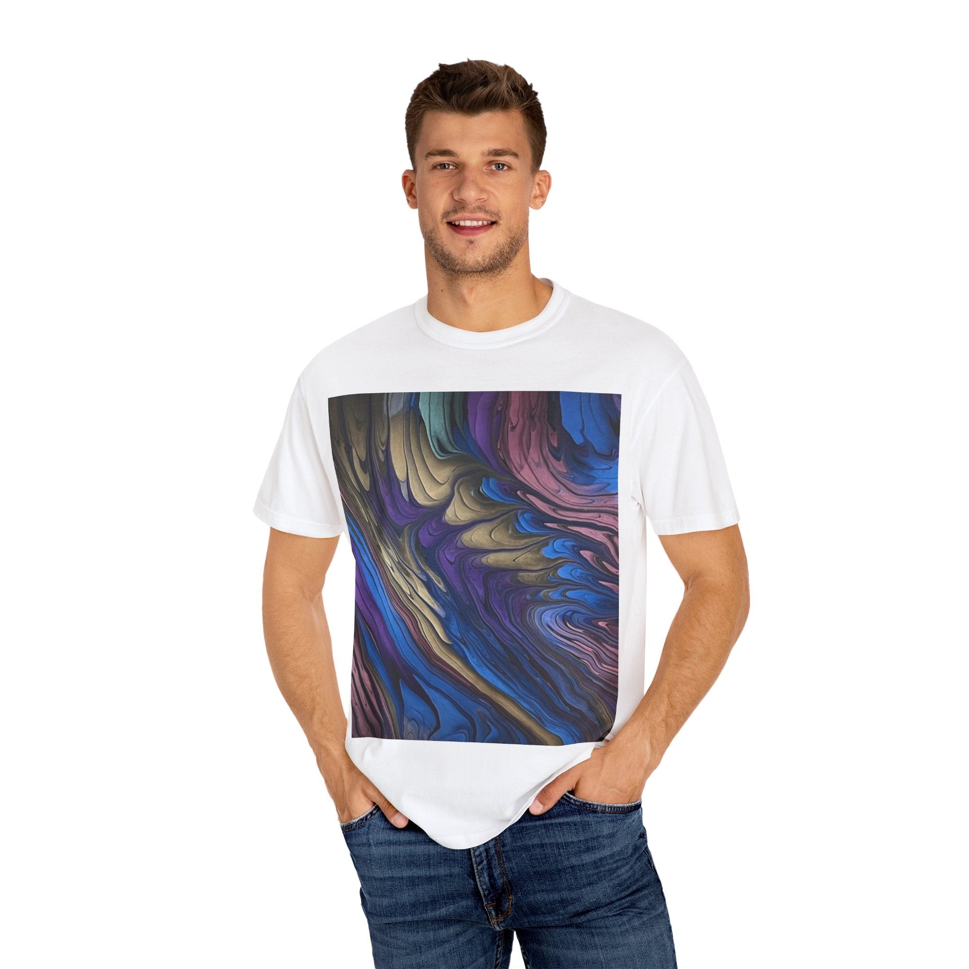 Unisex Garment - Dyed T-shirt - Birdsong Lane Art