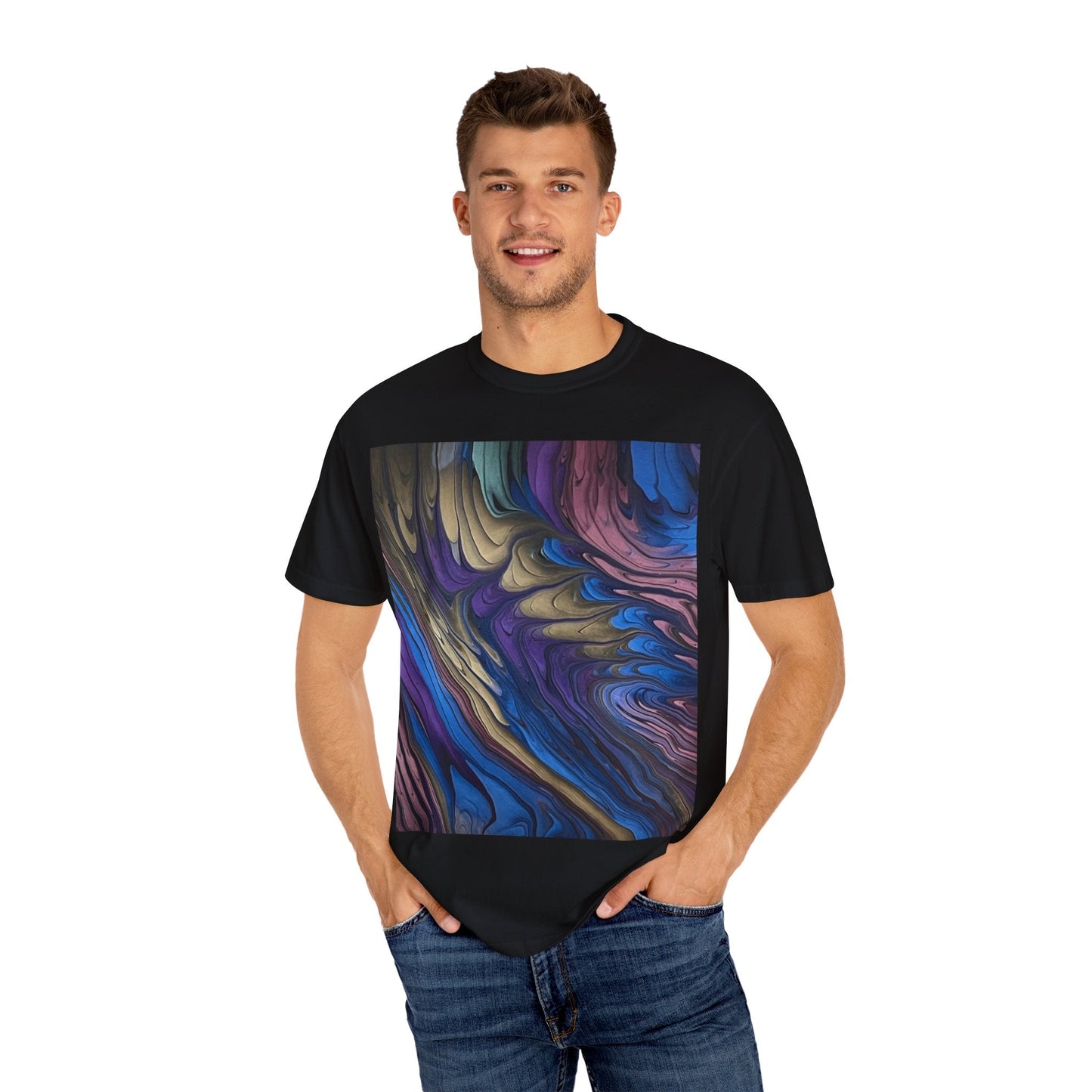 Unisex Garment - Dyed T-shirt - Birdsong Lane Art