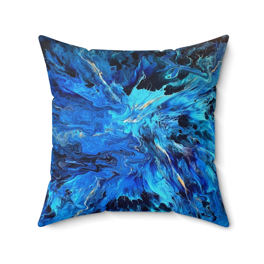 Into the Ocean Spun Polyester Square Pillow