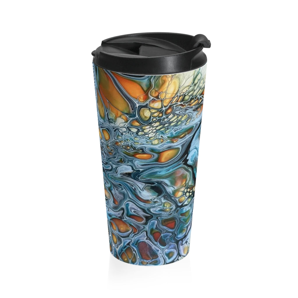 Firey Hot Stainless Steel Travel Mug