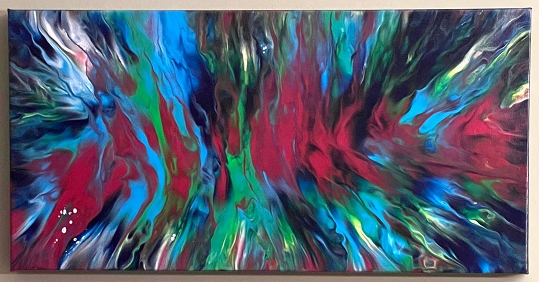 Handmade Wall Art: Feather Diptych - Birdsong Lane Art