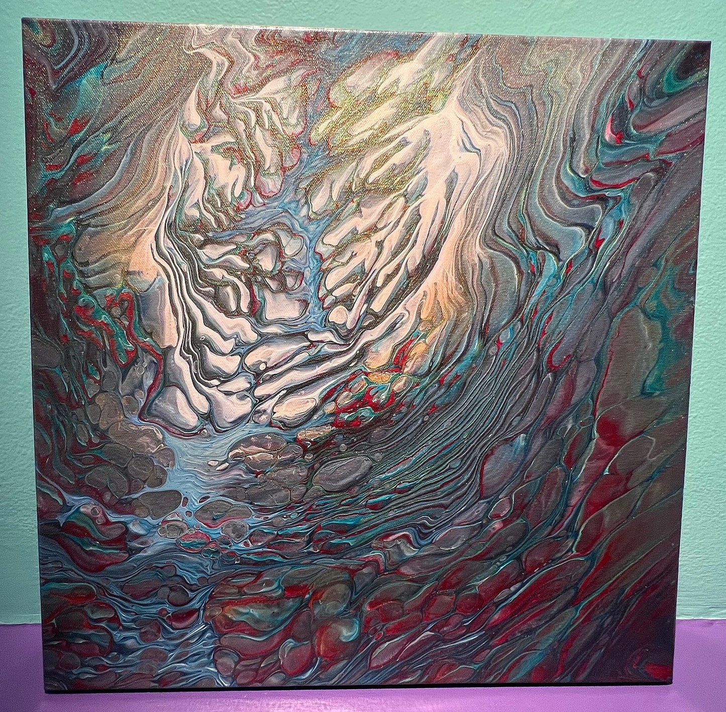 Exploration - 18x18 - Birdsong Lane Art