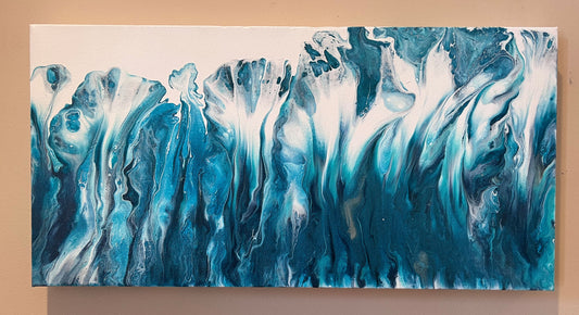 Front view of the painting