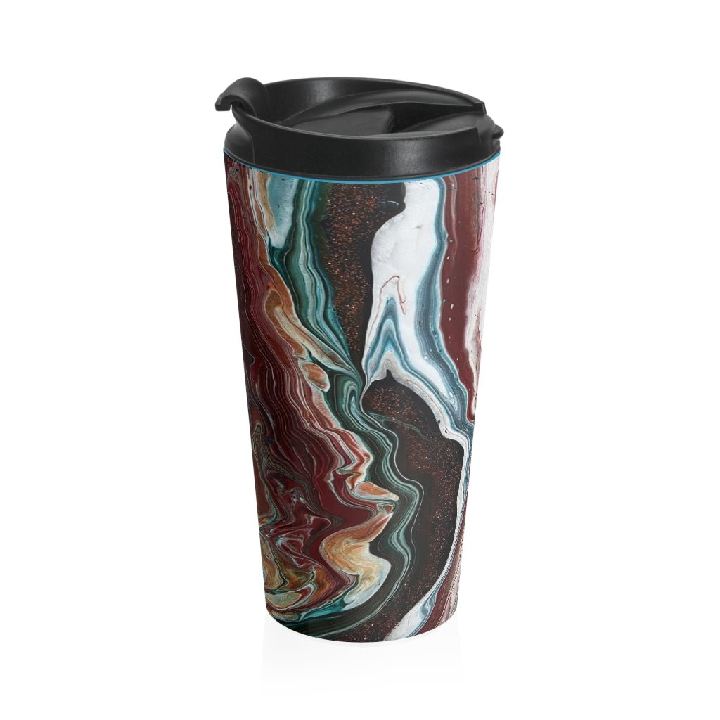 Mountain Climber Stainless Steel Travel Mug - Birdsong Lane Art