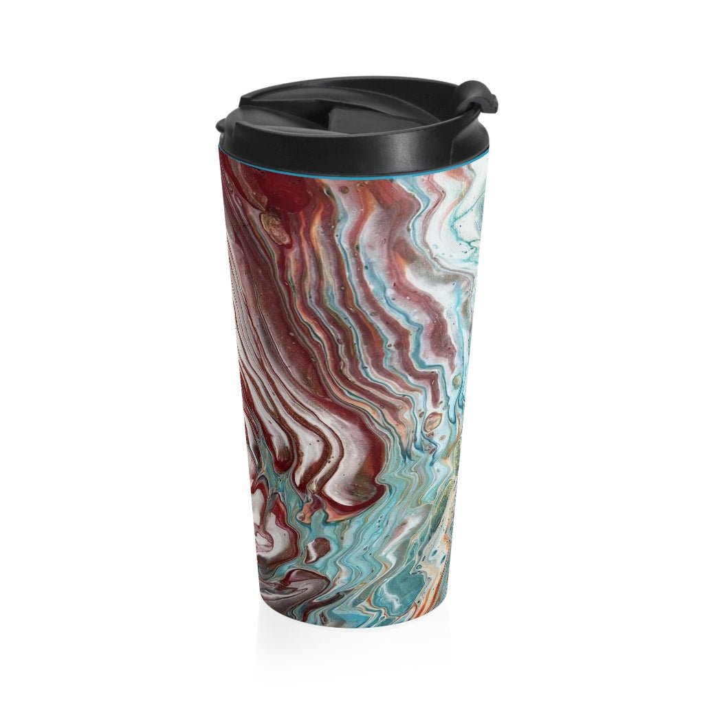Mountain Climber Stainless Steel Travel Mug - Birdsong Lane Art