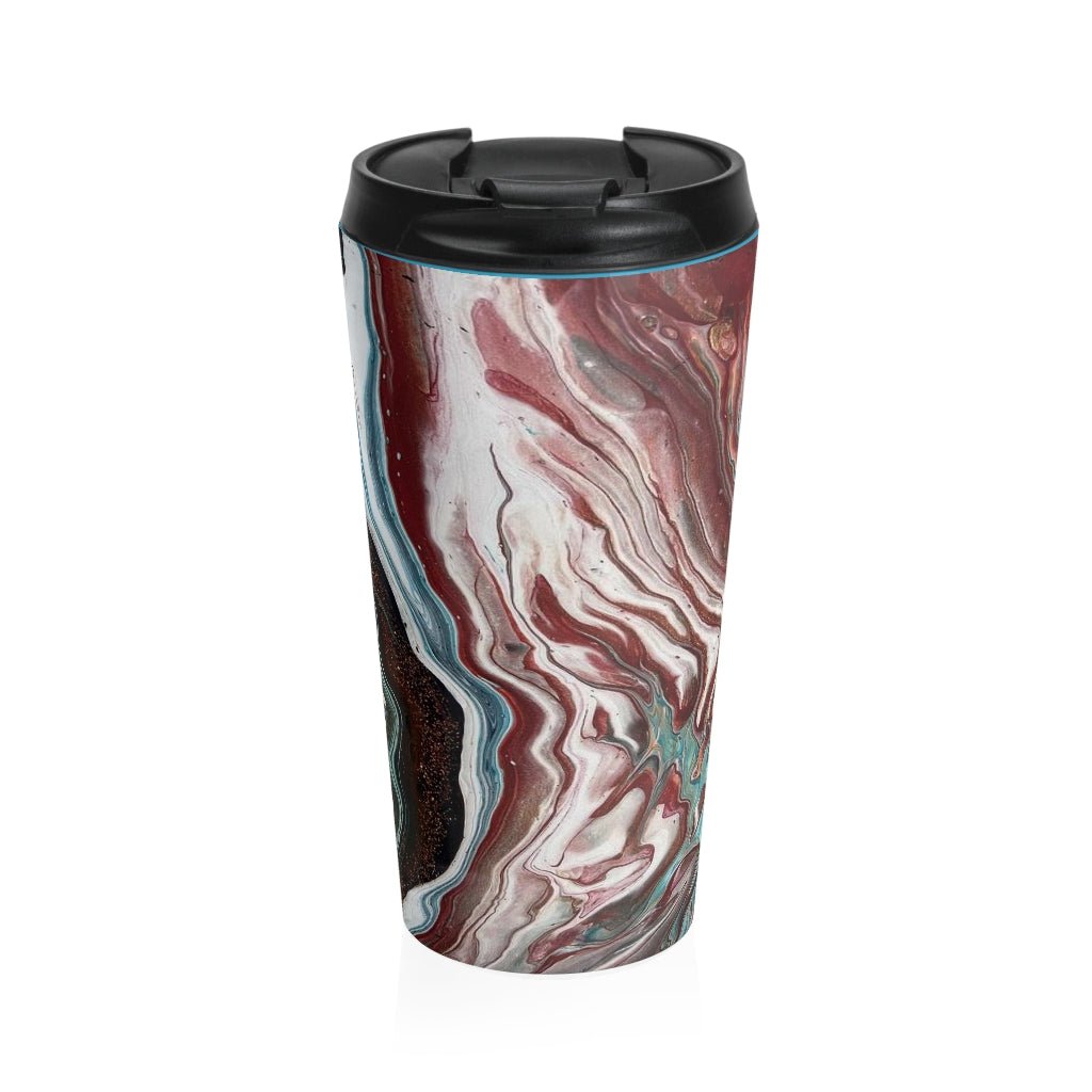 Mountain Climber Stainless Steel Travel Mug - Birdsong Lane Art