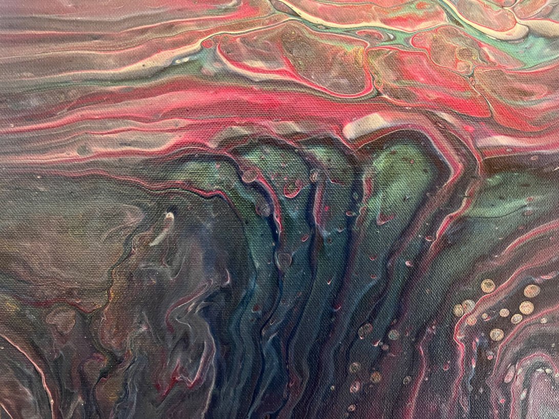 Pink Skies - 12x24 - Birdsong Lane Art