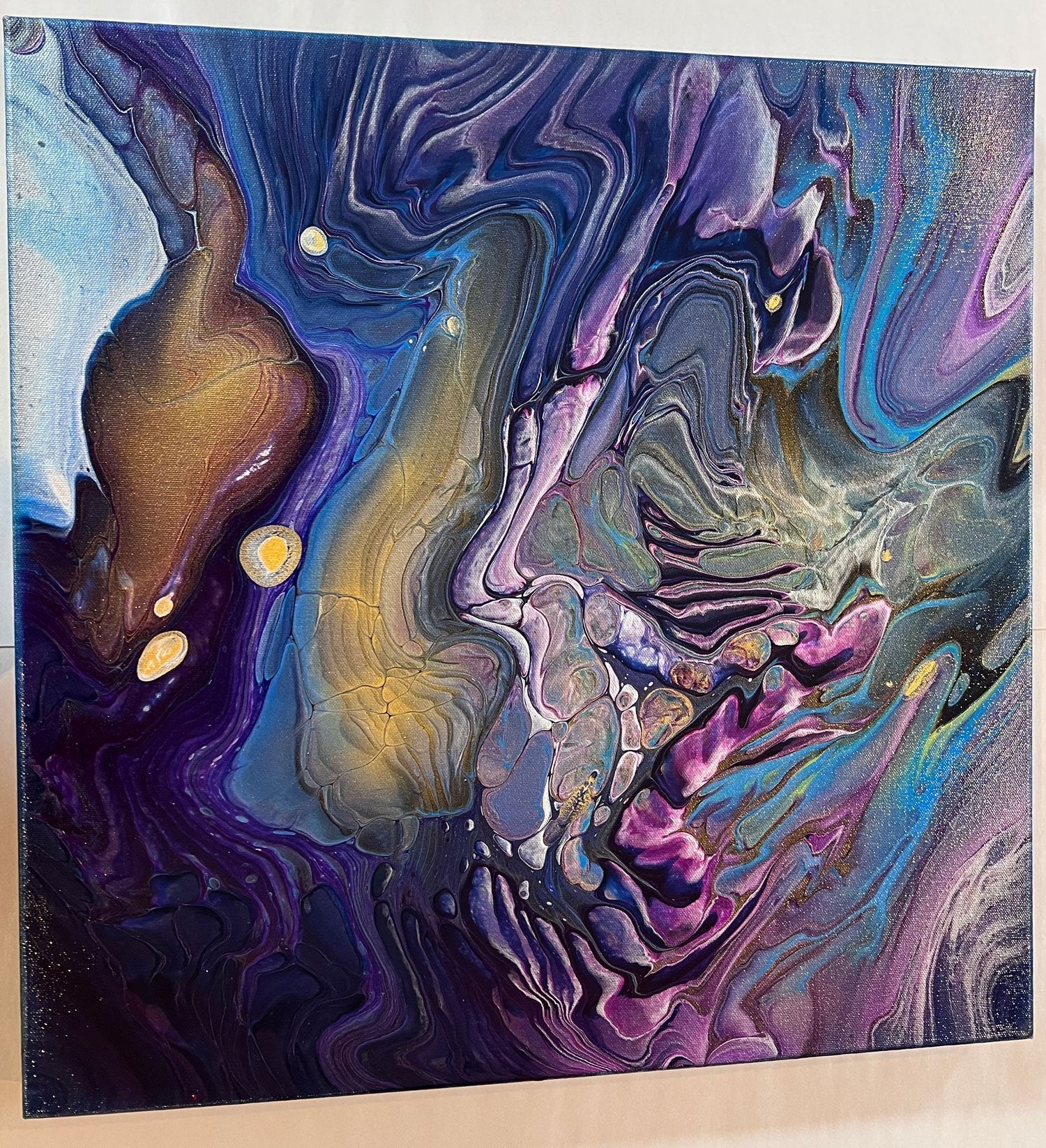 Purple Mountains Majesty - 20x20 - Birdsong Lane Art