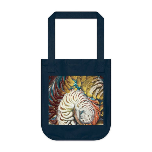 Spinning Like a Tornado Organic Canvas Tote Bag - Birdsong Lane Art